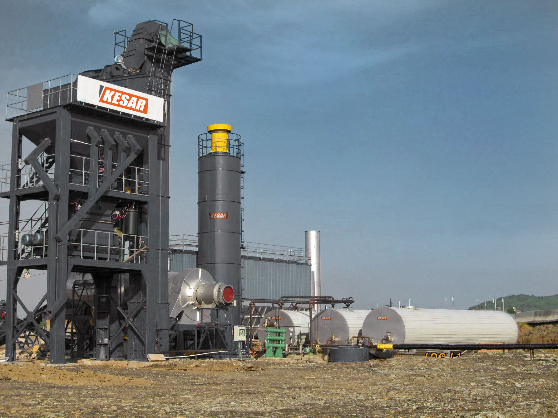 Construction Asphalt Batch Mix Plant