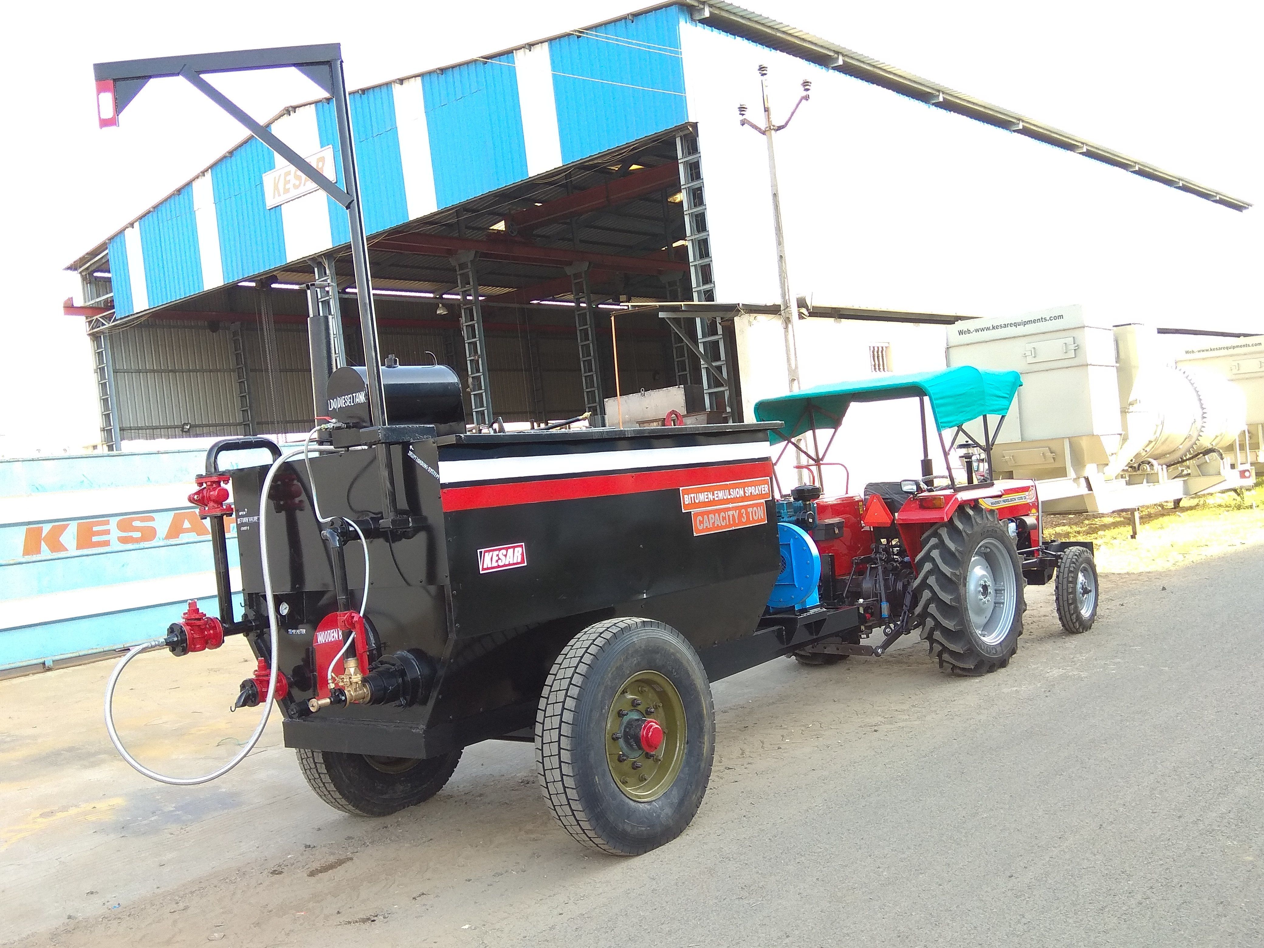 Mobile Bitumen Boiler