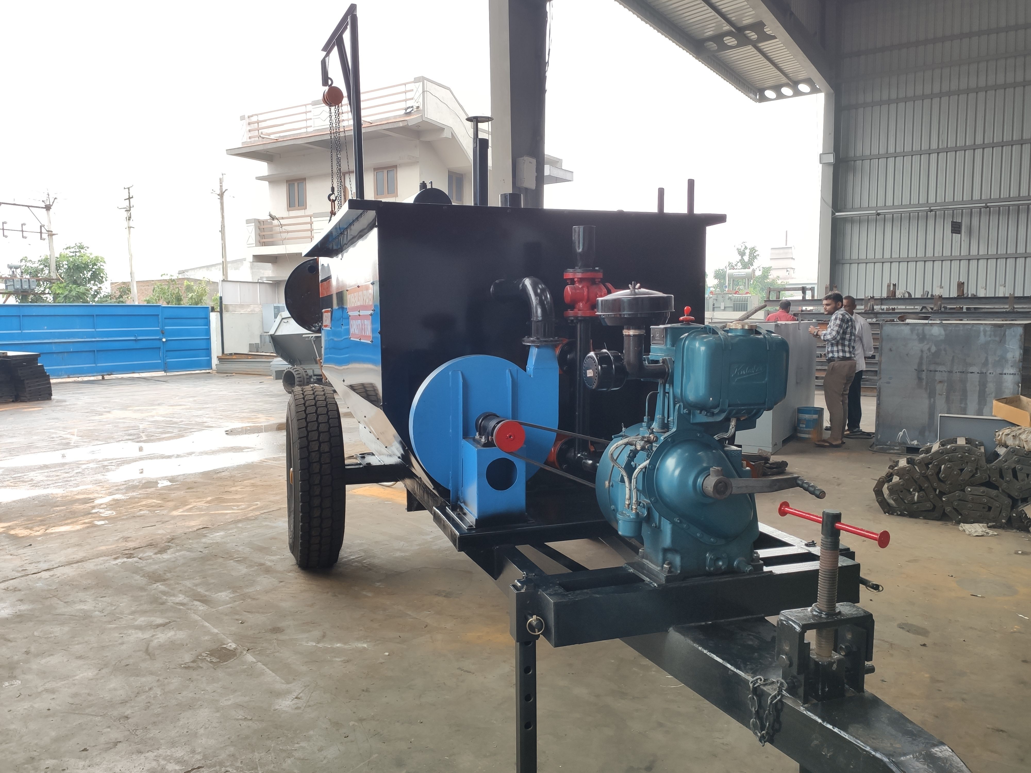 Mobile Bitumen Boiler