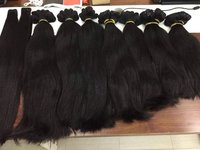 Unprocessed Machine Weft Human Hair