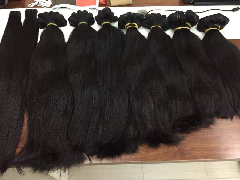 Unprocessed Machine Weft Human Hair