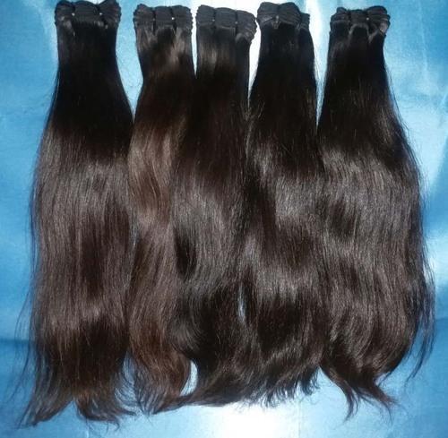Unprocessed Machine Weft Human Hair