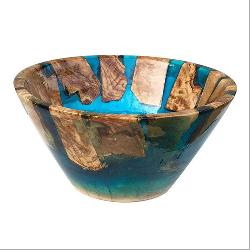 Wooden Resin Bowl