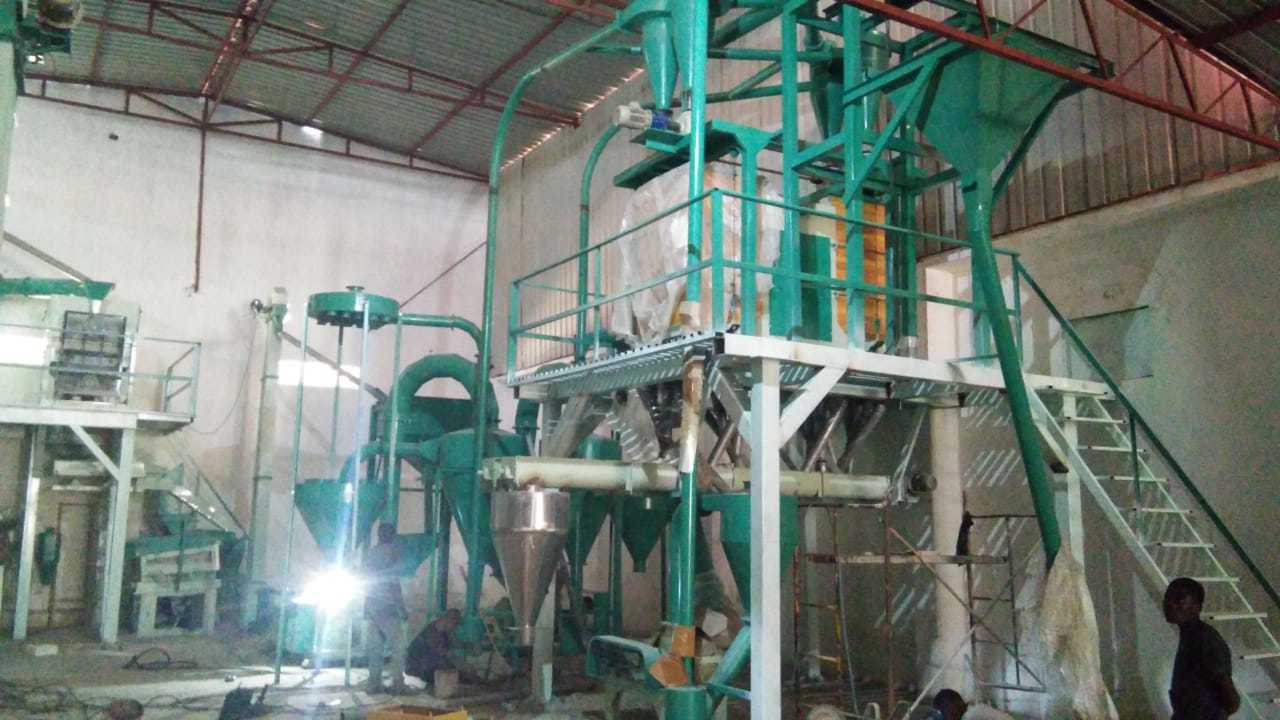 Industrial Maize Flour Plant