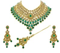 Latest Design Gold Plated Necklace Set For Women
