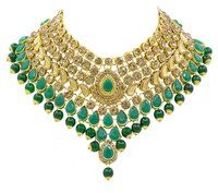 Latest Design Gold Plated Necklace Set For Women