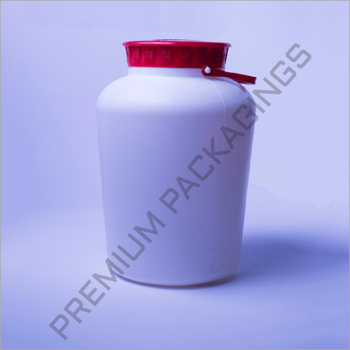 White HDPE Ghee Jar