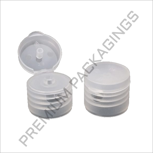 White Plastic Flip Top Caps