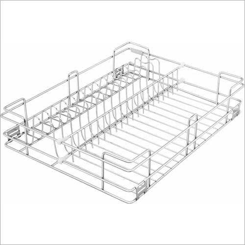 Stainless Steel Grain Trolley Basket