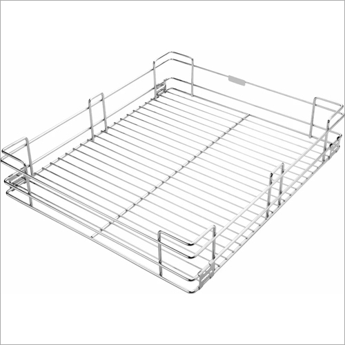 Stainless Steel Plain Kitchen Basket