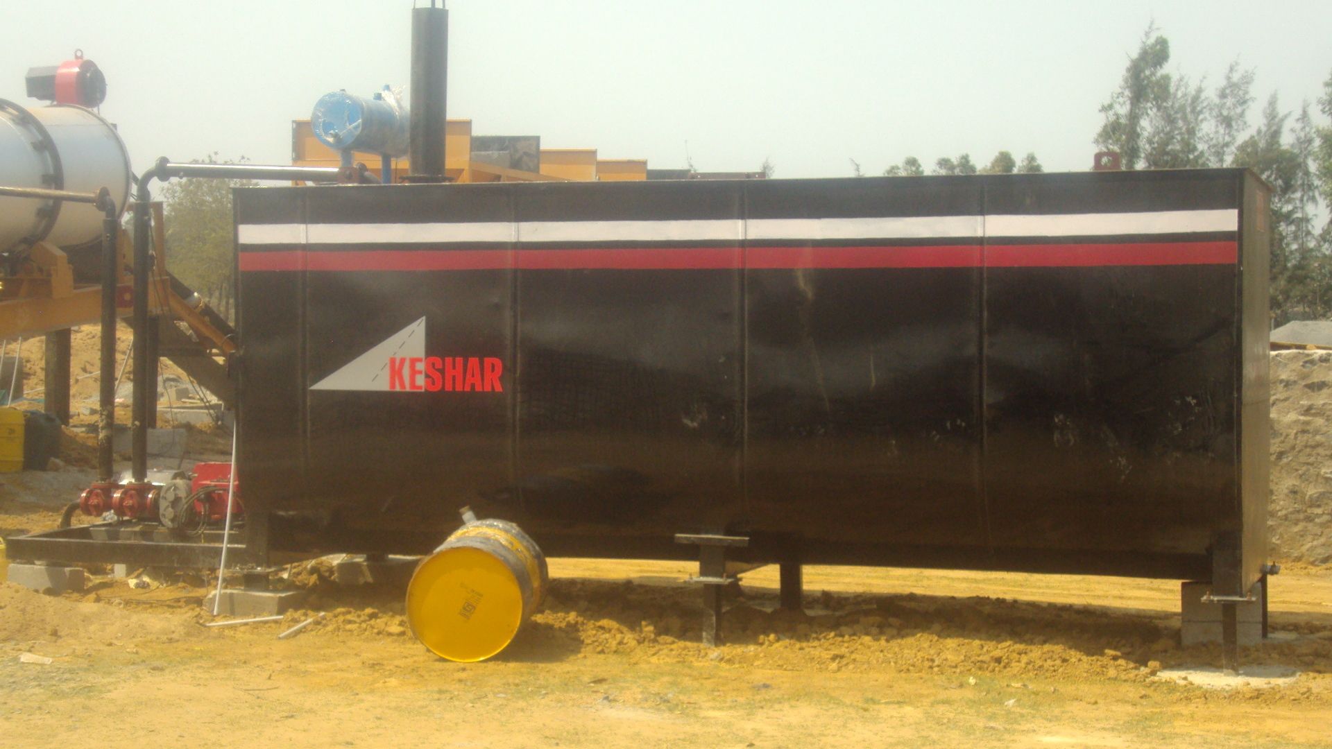 Direct Heating Bitumen Storage Tank