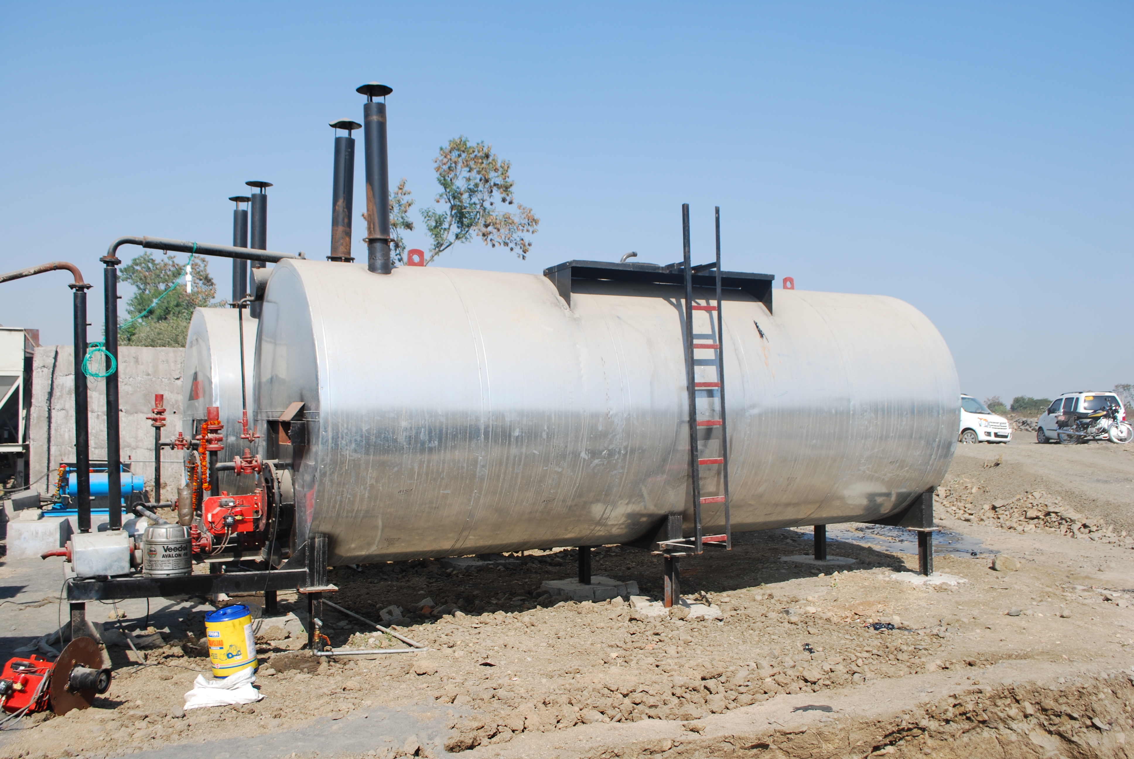 Powder Coated Bitumen Storage Tank