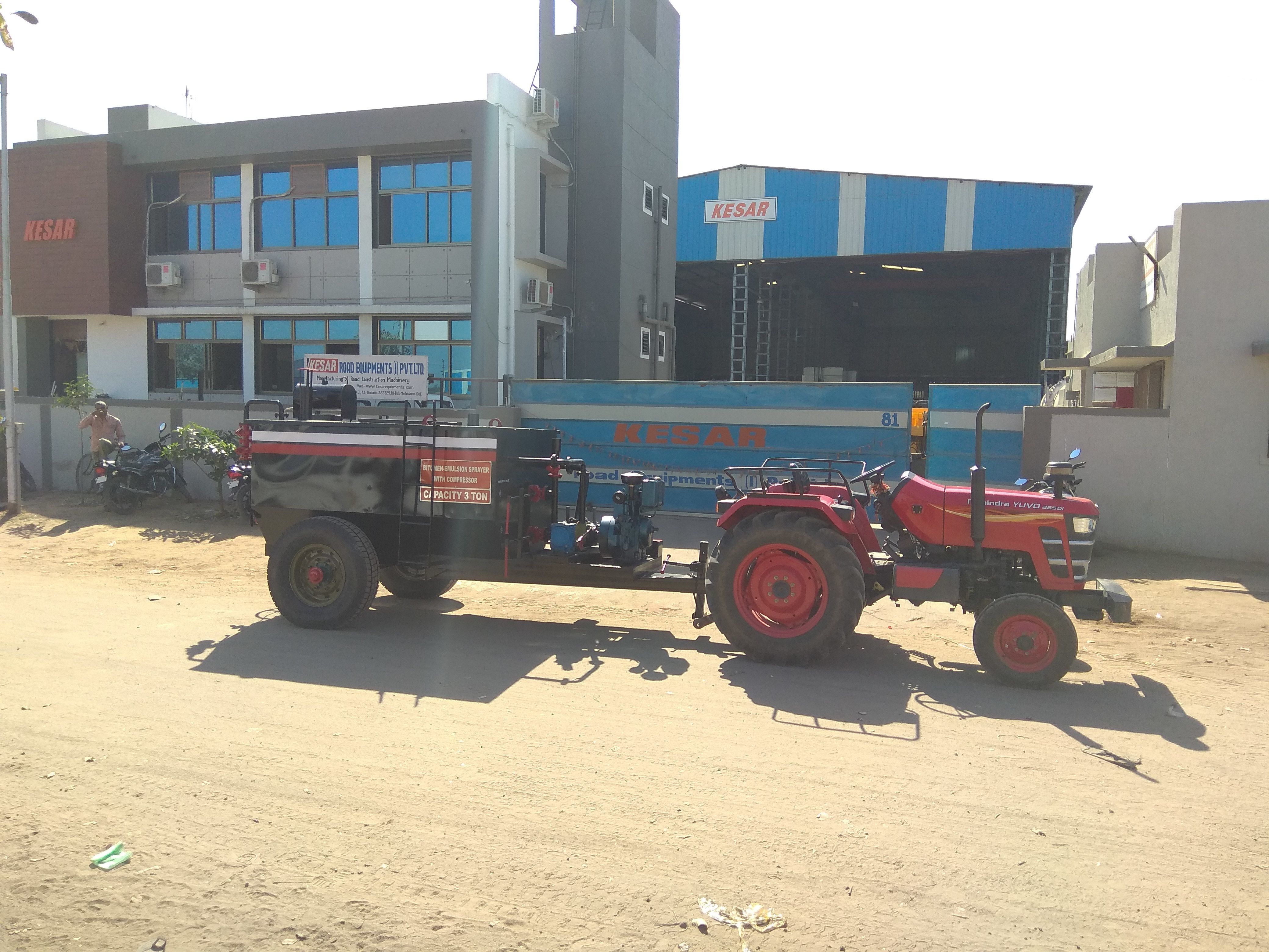 Mobile Bitumen Emulsion Sprayer