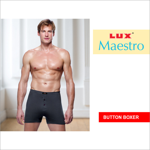Lux Maestro Mens Button Boxers