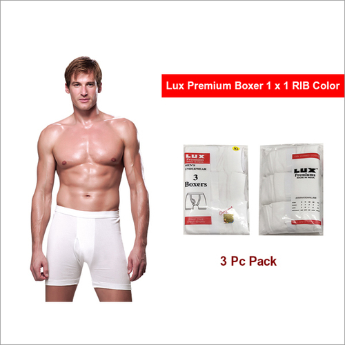 Lux Premium 3 Pc Pack Mens Boxer