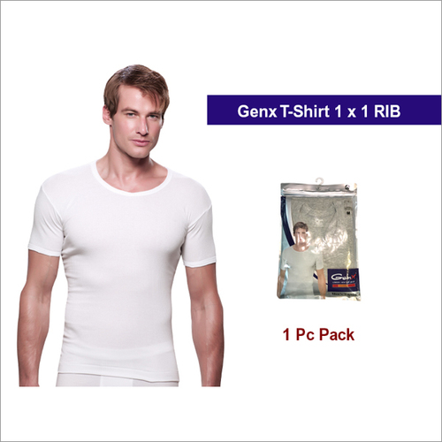 Genx 1 Pc Pack White T-Shirt