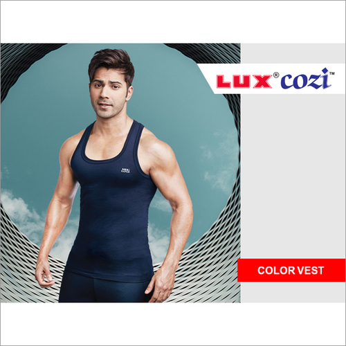 Lux Cozi Mens Colored Vest