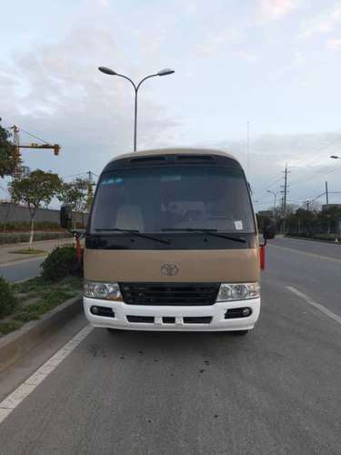 2016 2017 Used Toyota Coaster Made Japan With 30 Seats Gasoline /petrol
