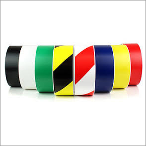Floor Marking Tape - PVC Material, 21m Length, 2 Inch Width, Available in Yellow, Blue, Red, Green, Zebra, Yellow Black - Hot Melt Adhesive, Single-Sided