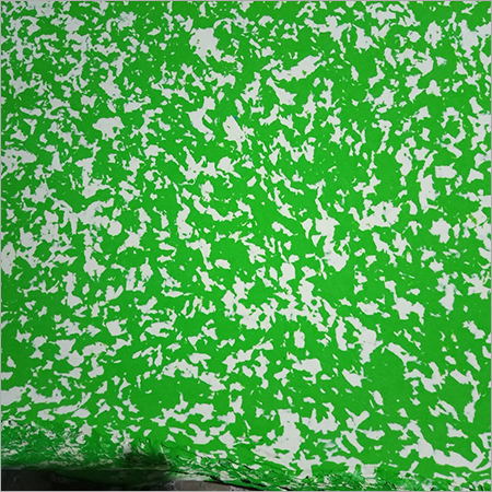 Premium Multi Color Floor Wiper Sheet - Color: Multi-Color With Green And White Pattern