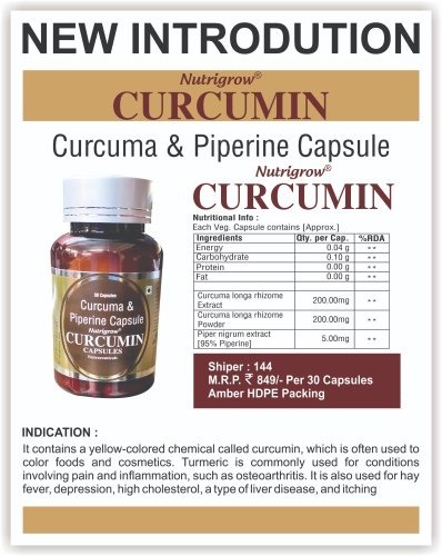 Curcumine Capsule By CARE FORMULATION LABS PRIVATE LIMITED