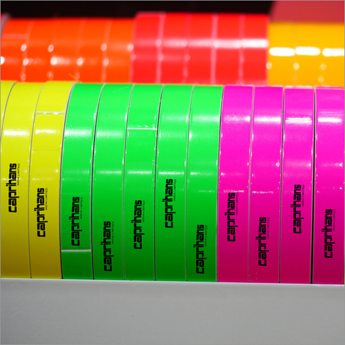 Fluorescent PVC film for Marking Tape By CAPRIHANS INDIA LIMITED