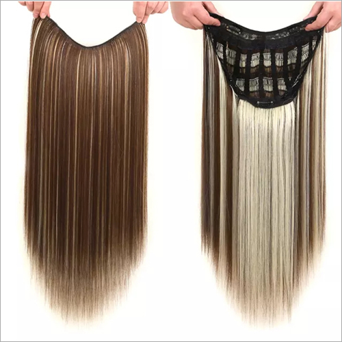 Ladies V-Patch Blonde Extensions