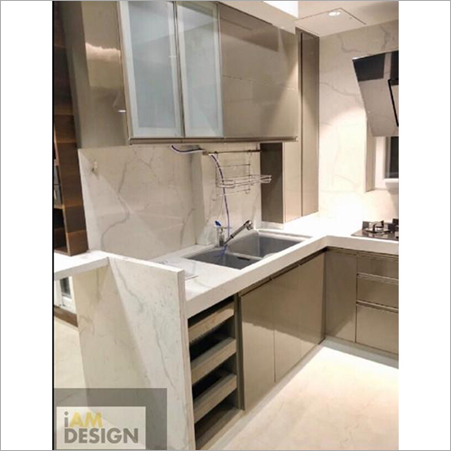 Fancy Modular Kitchen Furniture - Swing Door Design | Durable, Eco-Friendly, Indian Style