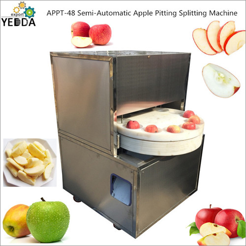 Semi-Automatic Apple Pitting Splitting Machine
