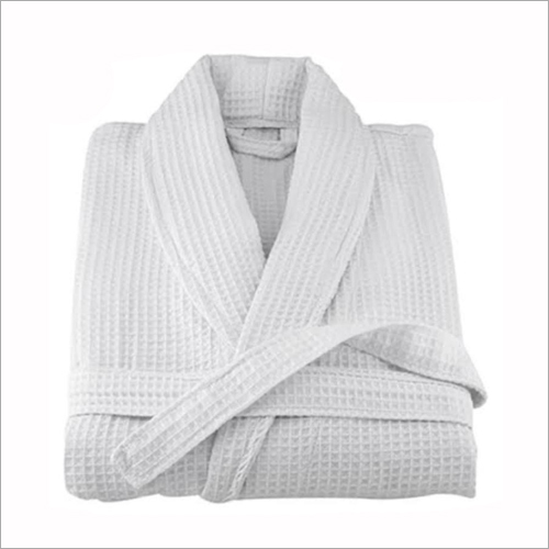 White Cotton Bathrobes By R B TRADERS