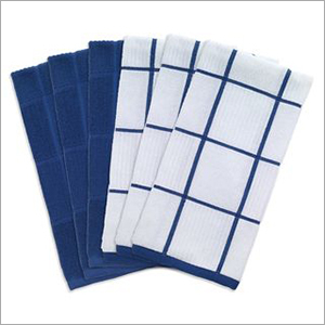 Checked Kitchen Towels By R B TRADERS