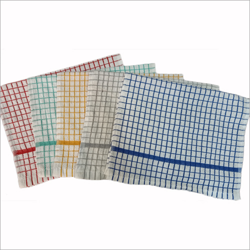 Mono Check Kitchen Towels By R B TRADERS