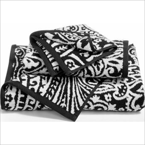 Solid Bath Printed Towel