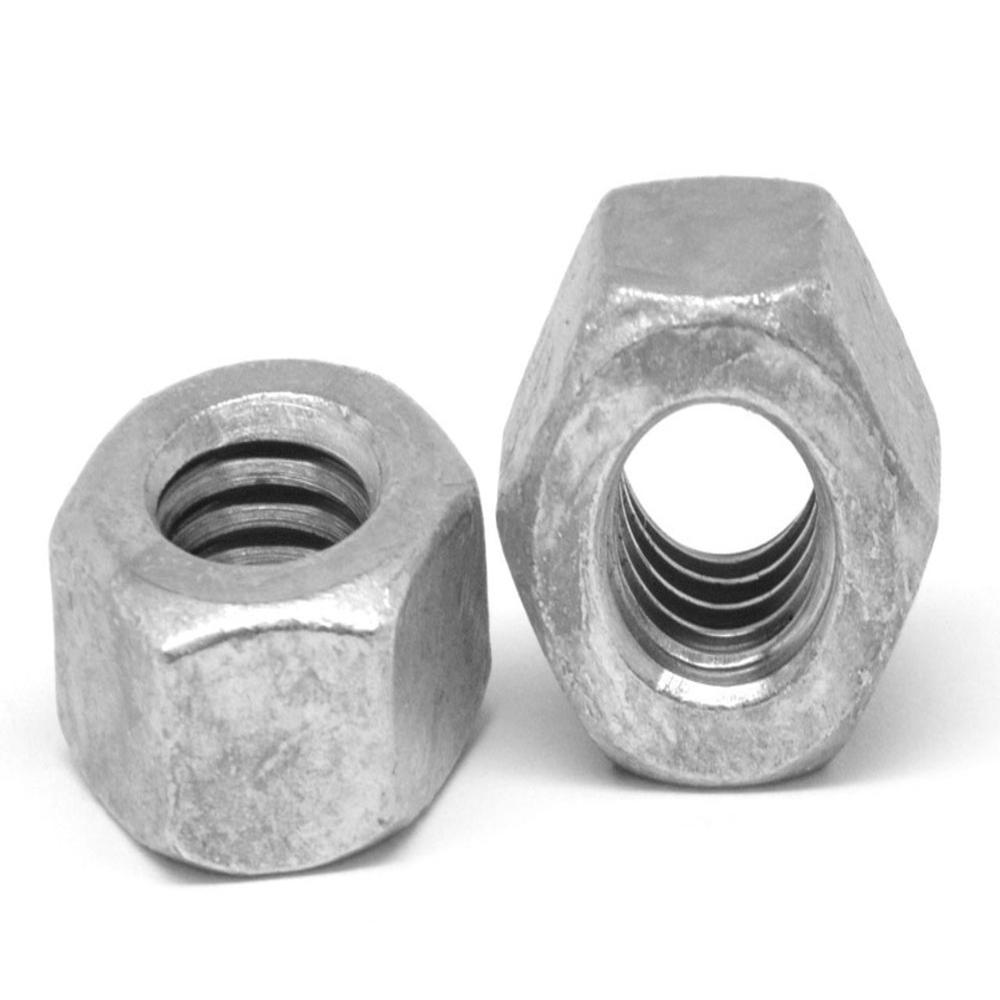 Galvanized Nut - Color: White- Mat Finish