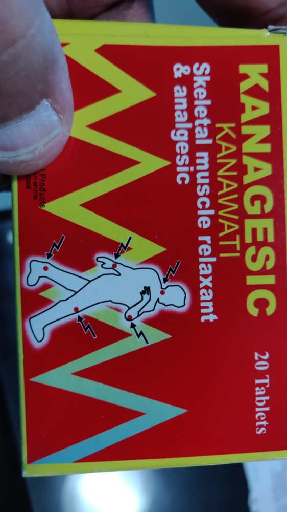 Kanagesic/ Paracetamol And Orphenadrine Citrate Tablets
