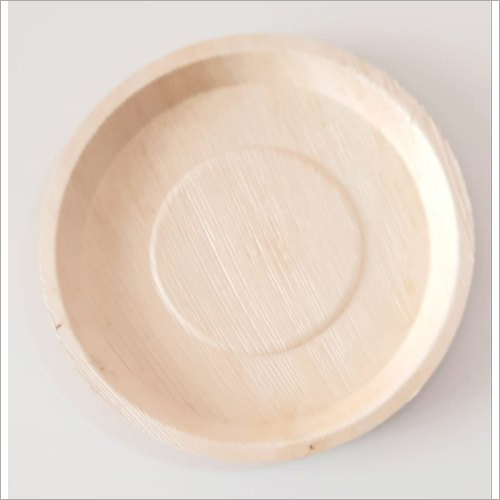 12 Inch Areca Round Plate By ANANJI ECO GREEN UNIT