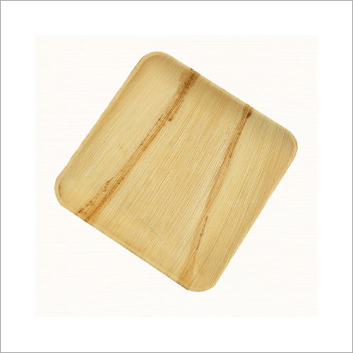 10 Inch Areca Square Plate