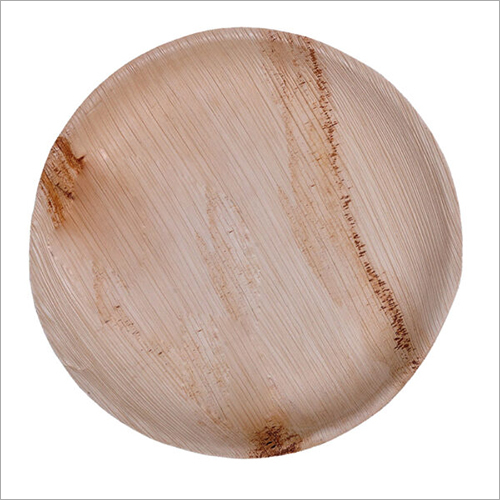 10 Inch Areca Shallow Round Plate