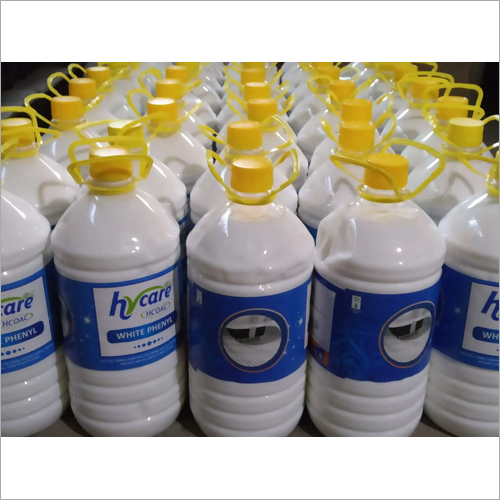 White Phenyl - Liquid Cleaning Solution | Chemical-Based Detergent for Effective Home Cleaning