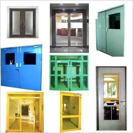 Fire Rated Steel Glazed Doors