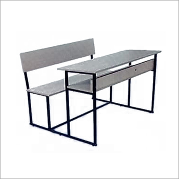 School Iron Wooden Desk