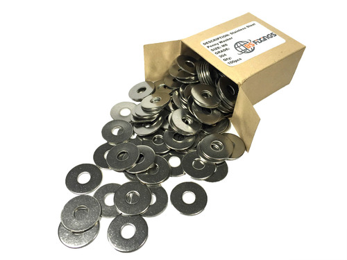 Precision Punch Washer - MS/SS/Alloy Steel, M2-M64 Size, Round Hollow Shape, White/Blue/Golden Yellow Color, Black or Plated Surface Treatment for Fastener Fitting