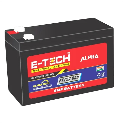 Erc E-Tech Alpha  12V 8Ah Ups With 7 Month Warranty Net Weight: 2.8  Kilograms (Kg)