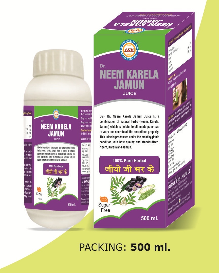 LGH Dr. Neem Karela Jamun Juice