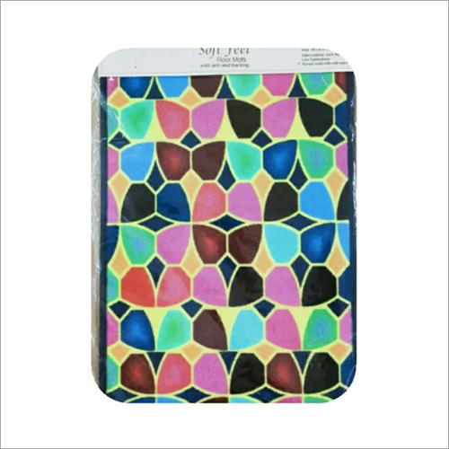 Living Room Printed Mat - Skin Friendly, Lightweight Material | Anti-Slip, Designer Printed, Rectangular Floor Use