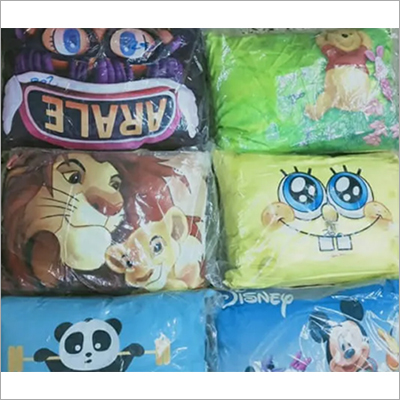 Multicolor Kids Cartoon Pillow