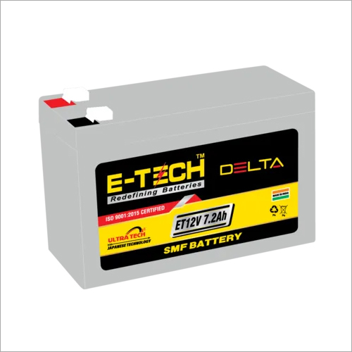 Erc E-Tech Delta  12V 7.2Ah Ups With 12 Month Warranty Net Weight: 12.08  Kilograms (Kg)