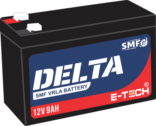  Erc E-Tech Delta 12V 7.2Ah Ups 12 महीने की वारंटी के साथ शुद्ध वजन: 12.08 किलोग्राम (किग्रा) 