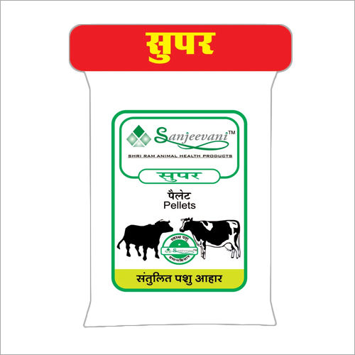 Granule Sanjeevani Super Pellets Cattle Feed