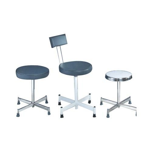 Coimbatore Hospital Revolving Stool - Material: Stainsteel